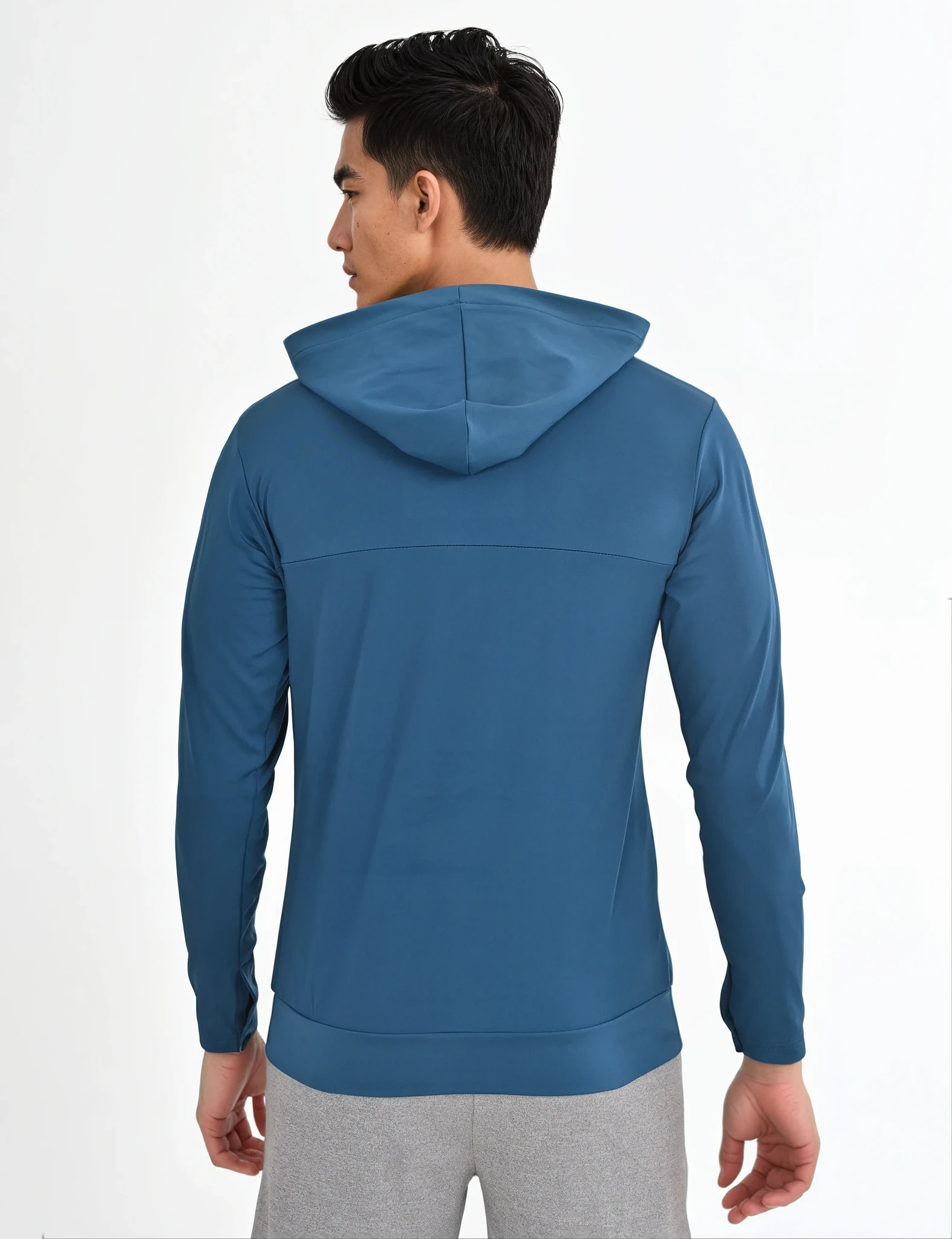 Blue Running Hoodie, Men's Hoodies | VIROH