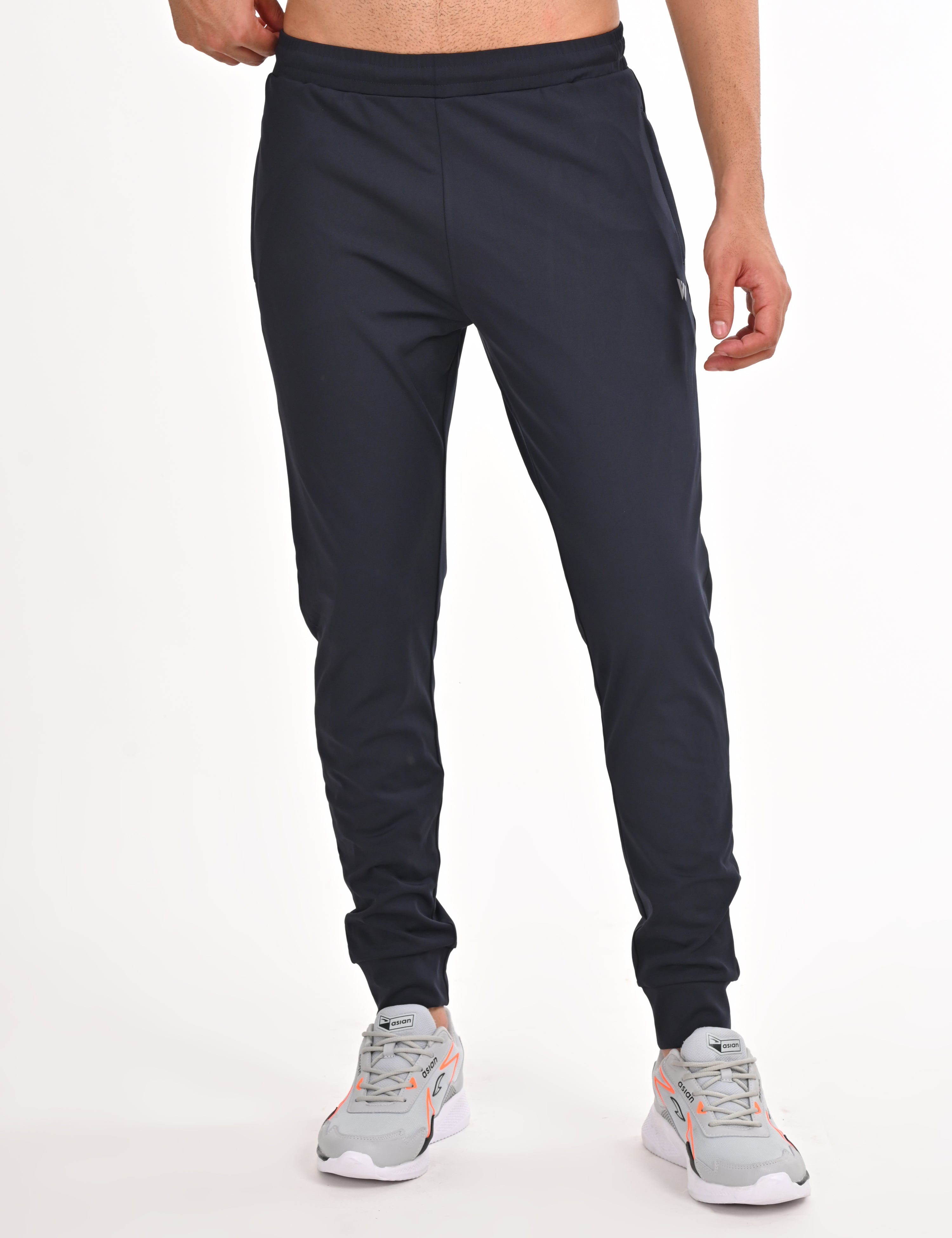 Navy Blue Trackpants | VIROH