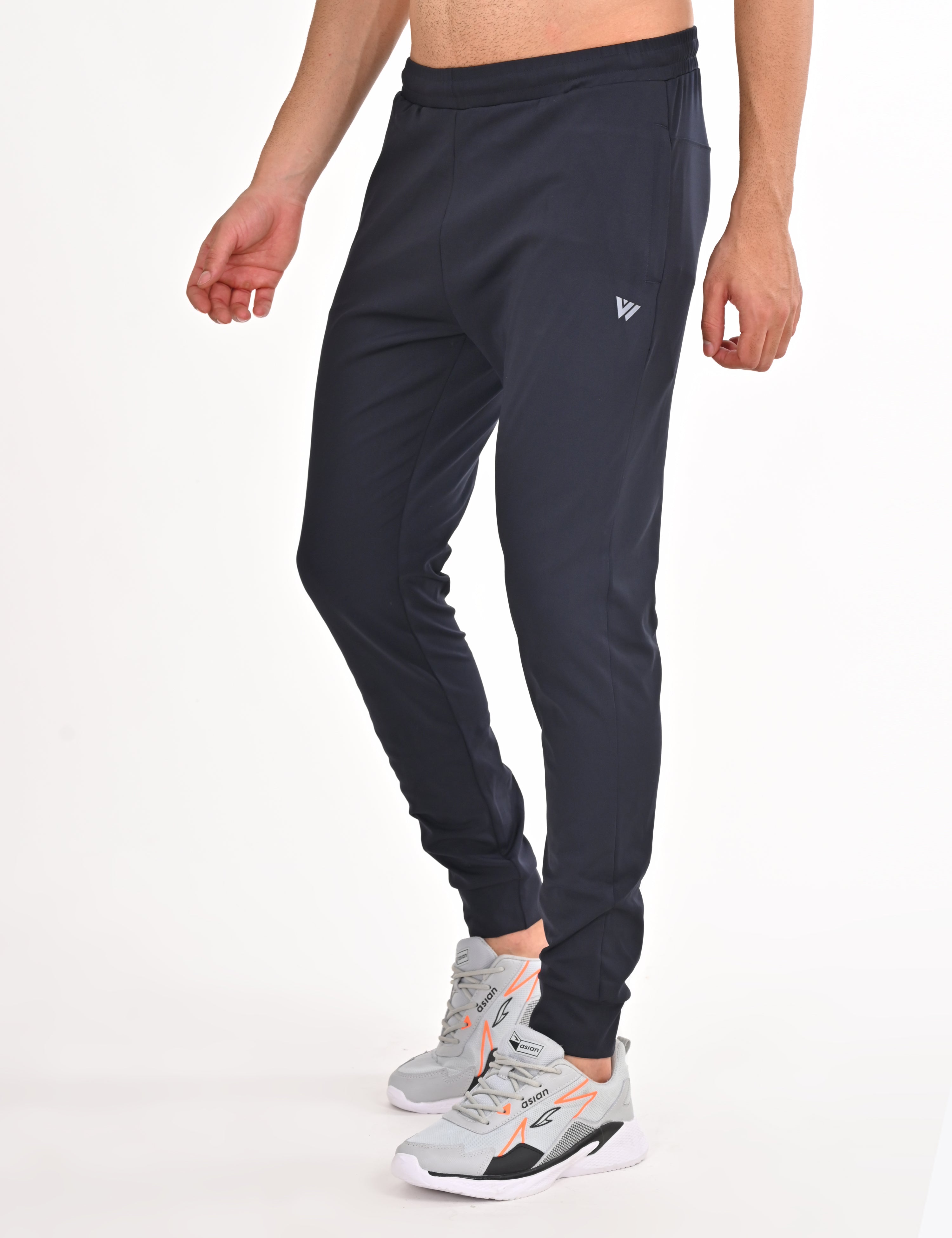 Navy Blue Trackpants | VIROH