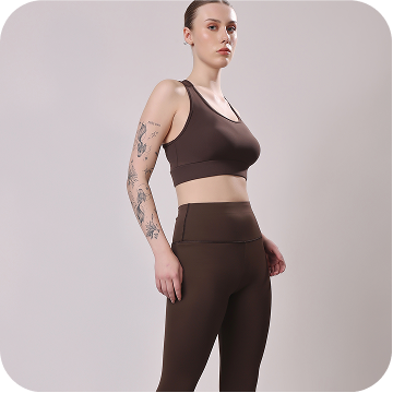 Womens Sport Bra - Esspresso | Viroh