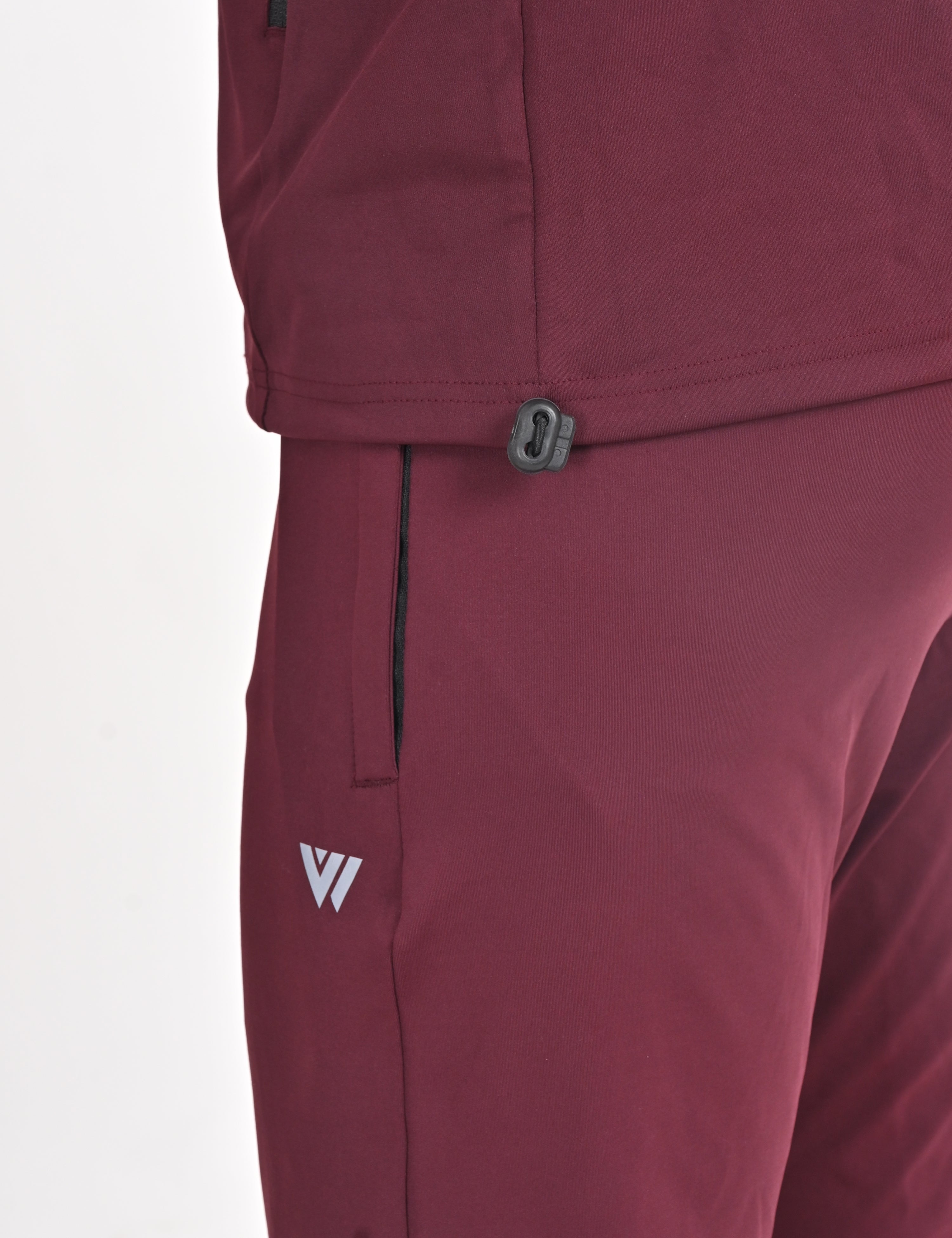 Maroon Trackpants | VIROH