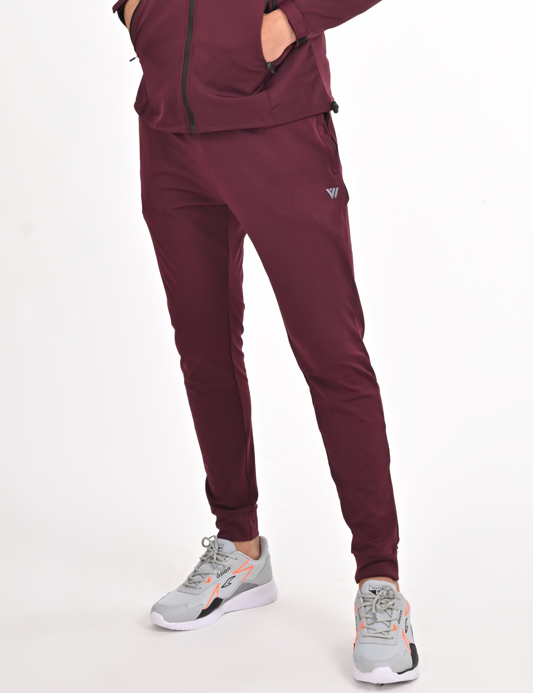 Maroon Trackpants | VIROH