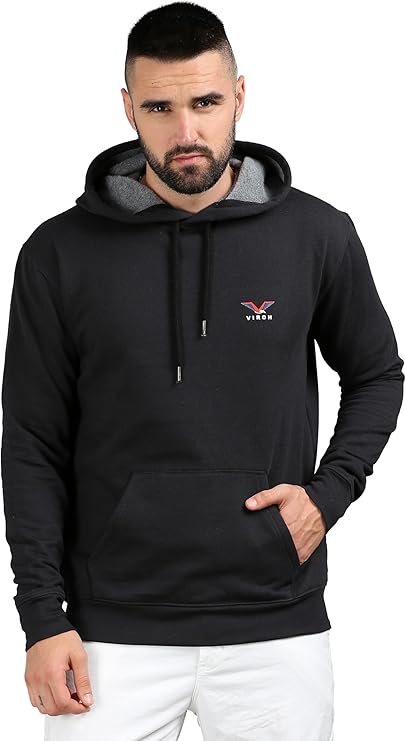 Men's Polycotton Pullover Hoodies Sweatshirt