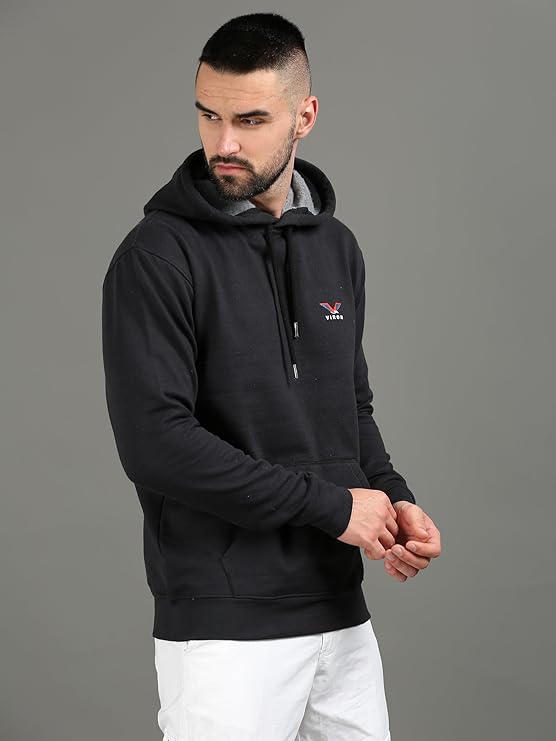 Men's Polycotton Pullover Hoodies Sweatshirt