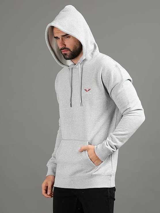 Men's Polycotton Pullover Hoodies Sweatshirt