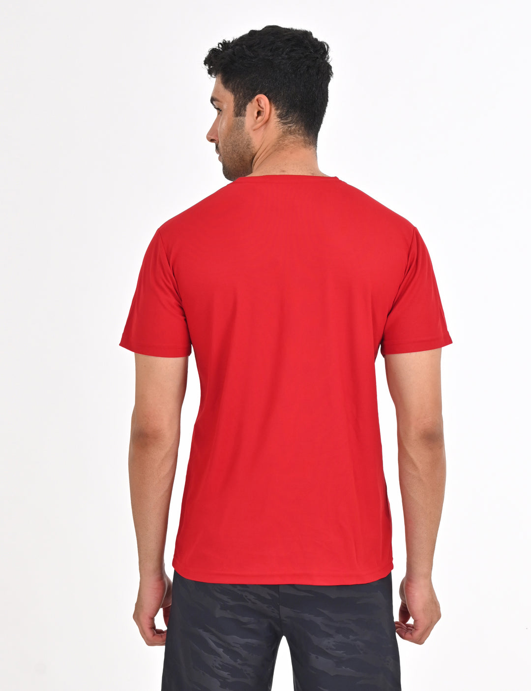 Red Tshirt with Zipper