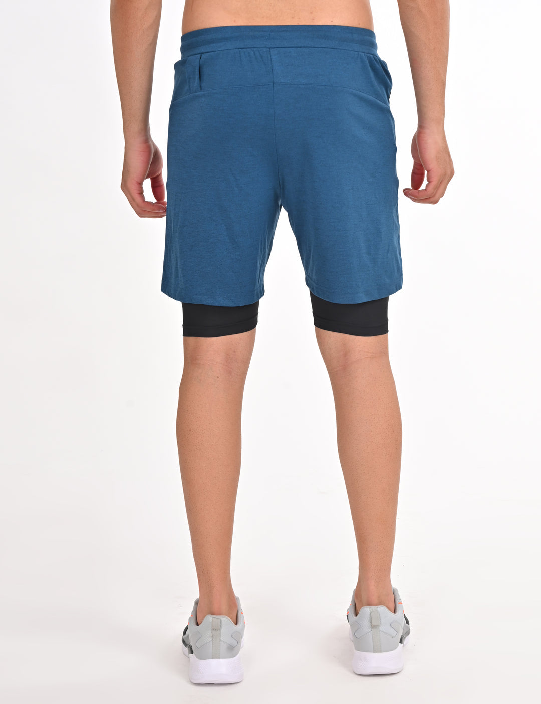 Blue Shorts with Inner Layer