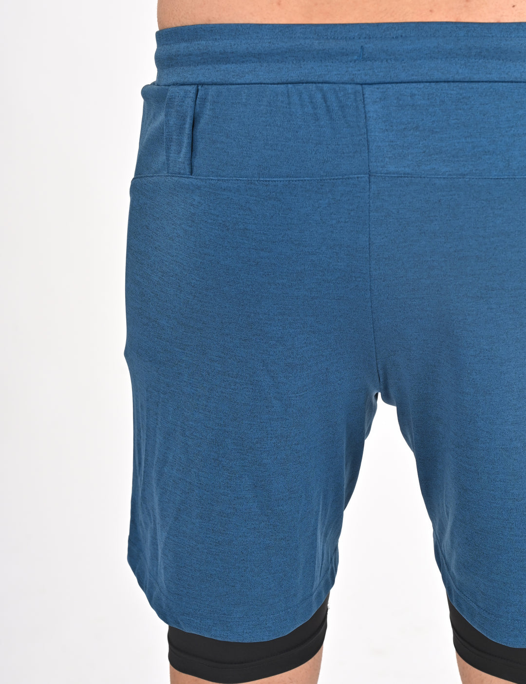 Blue Shorts with Inner Layer