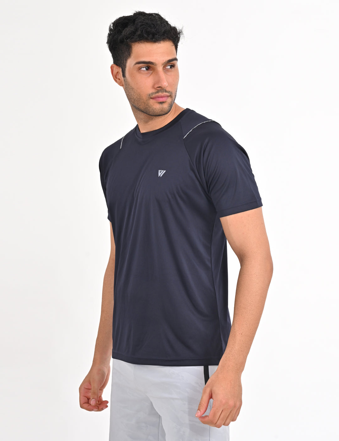 Navy Raglan Sleeve Sport T-shirt