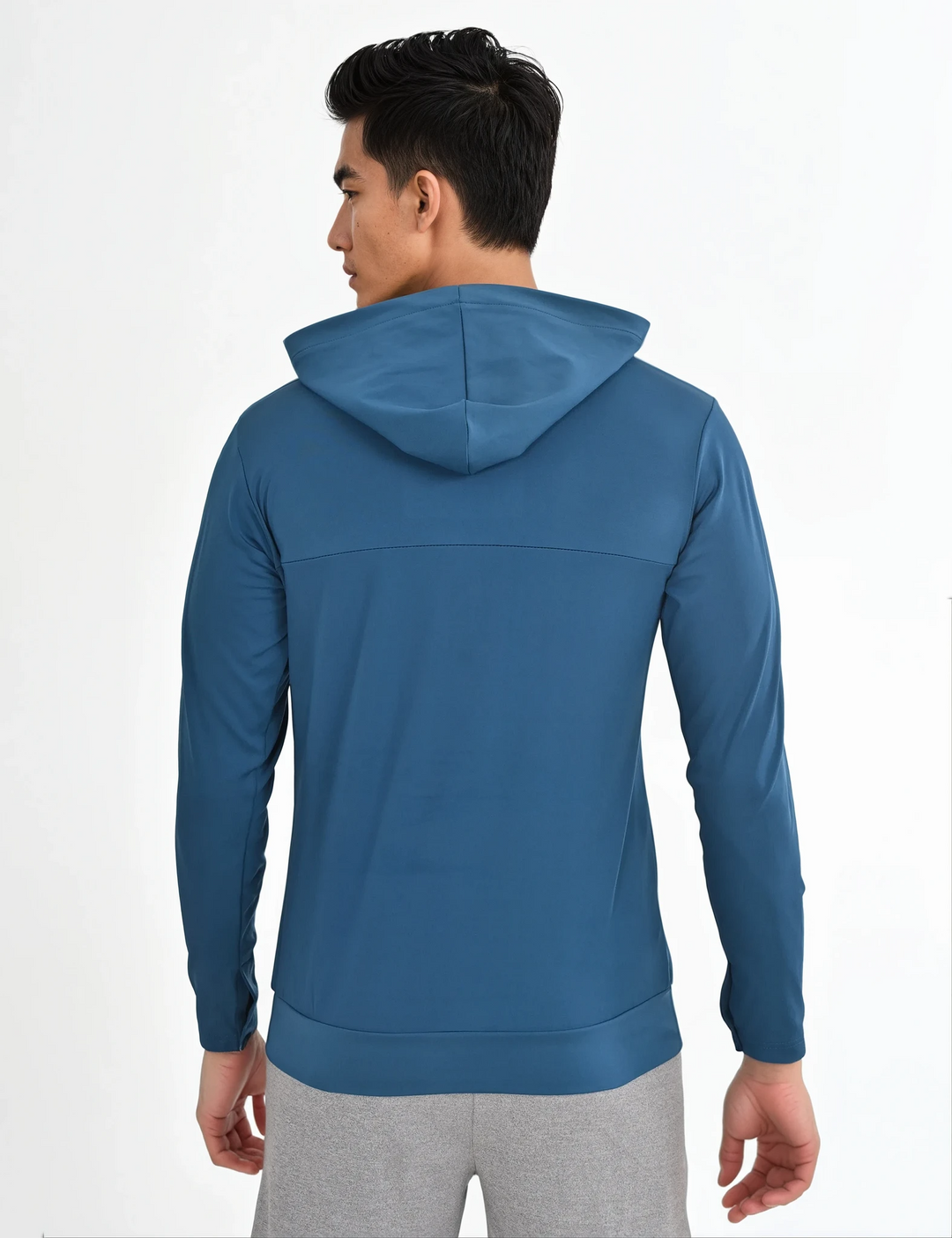 Blue Running Hoodie