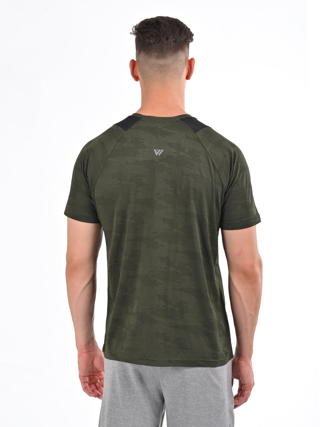 Olive Textured Camo T-shirt