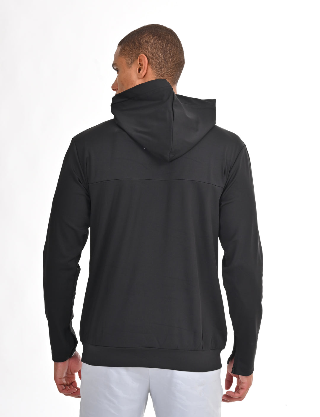 Black Running Hoodie