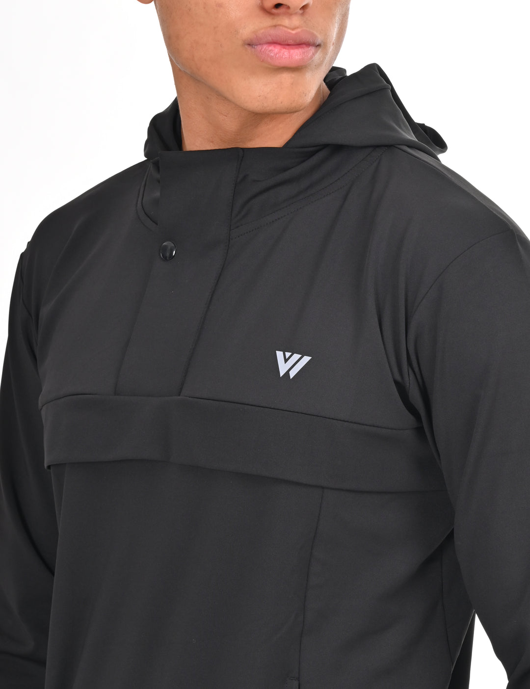 Black Running Hoodie